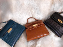 Load image into Gallery viewer, Birkin Inspired Clutch