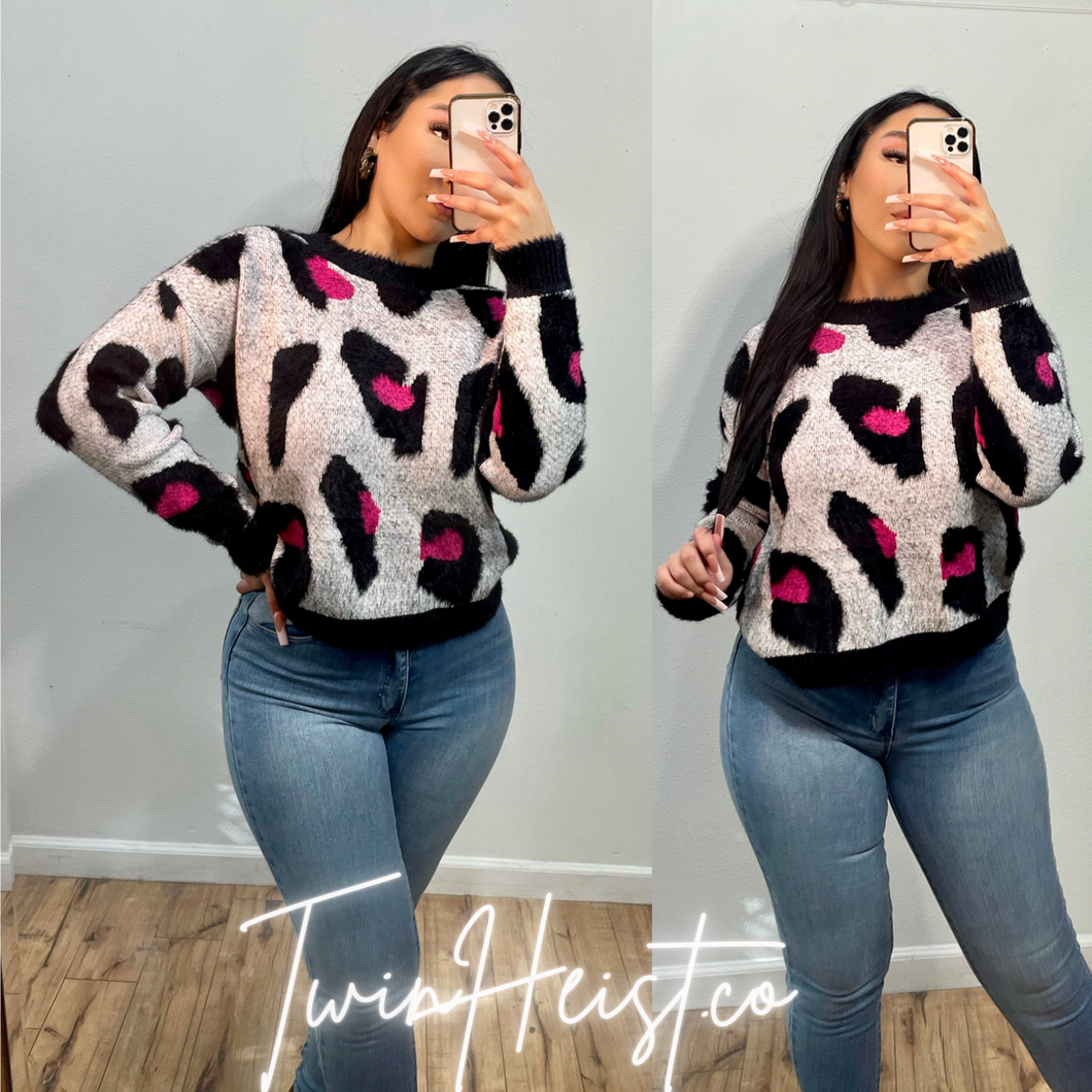 Hot Leopard Sweater