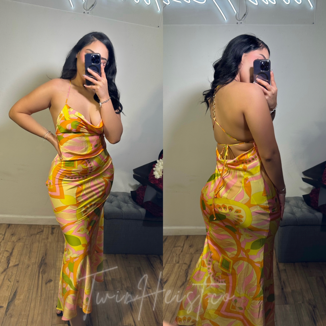 Lorena Yellow Dress