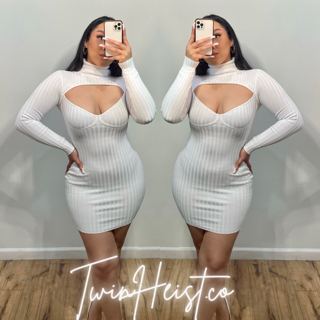 Mimi Turtle-Neck Dress