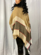 Load image into Gallery viewer, Inspired Poncho-Beige
